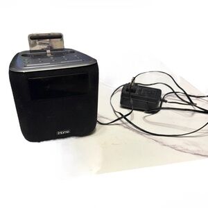 iHome Black Speaker Dock with Charger